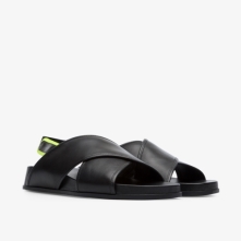 Camper Black Sandals Womens - Twins Online Ireland | QAYUX9345